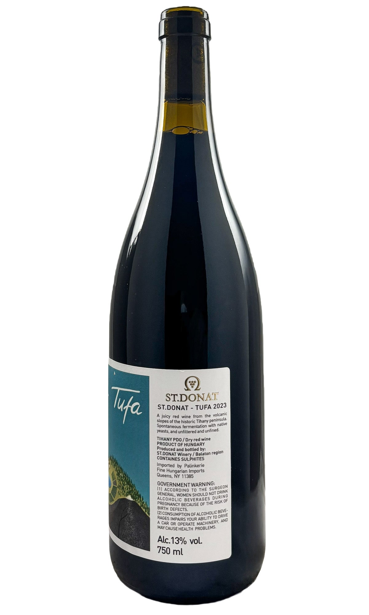 Bottle of Szent Donat, Tufa, 2023 (Pre-Sale, wines arrive 1/23/26) - Red Wine - Flatiron Wines & Spirits - New York