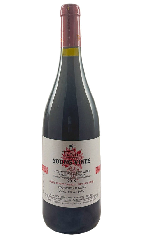 Bottle of Tatsis, Xinomavro-Negoska Young Vines, 2019 - Red Wine - Flatiron Wines & Spirits - New York