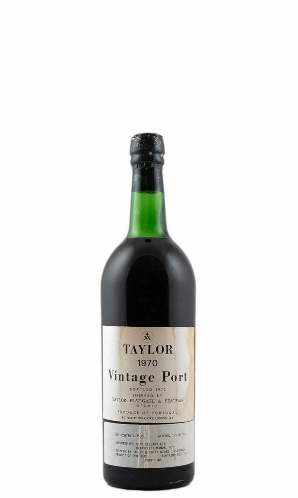 Bottle of Taylor Fladgate, Vintage Port, 1970 - Fortified Wine - Flatiron Wines & Spirits - New York