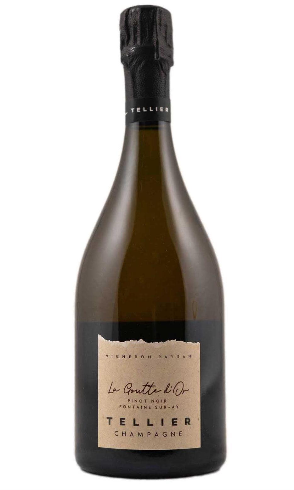 Bottle of Tellier, Champagne La Goutte d'Or Extra Brut, 2019 - Sparkling Wine - Flatiron Wines & Spirits - New York