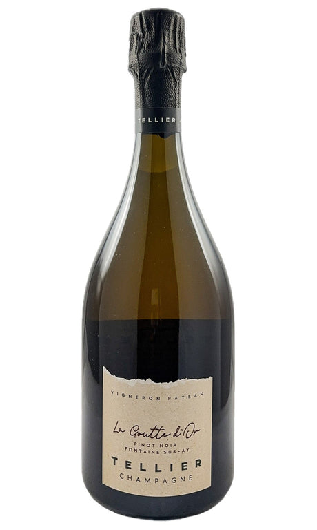 Bottle of Tellier, Champagne La Goutte d'Or Extra Brut, 2020 - Sparkling Wine - Flatiron Wines & Spirits - New York
