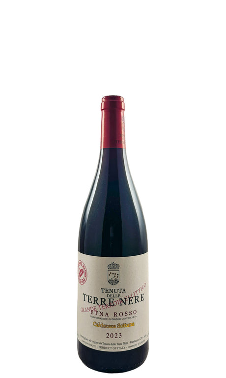 Bottle of Tenuta delle Terre Nere, Etna Rosso "Calderara Sottana", 2023 - Red Wine - Flatiron Wines & Spirits - New York