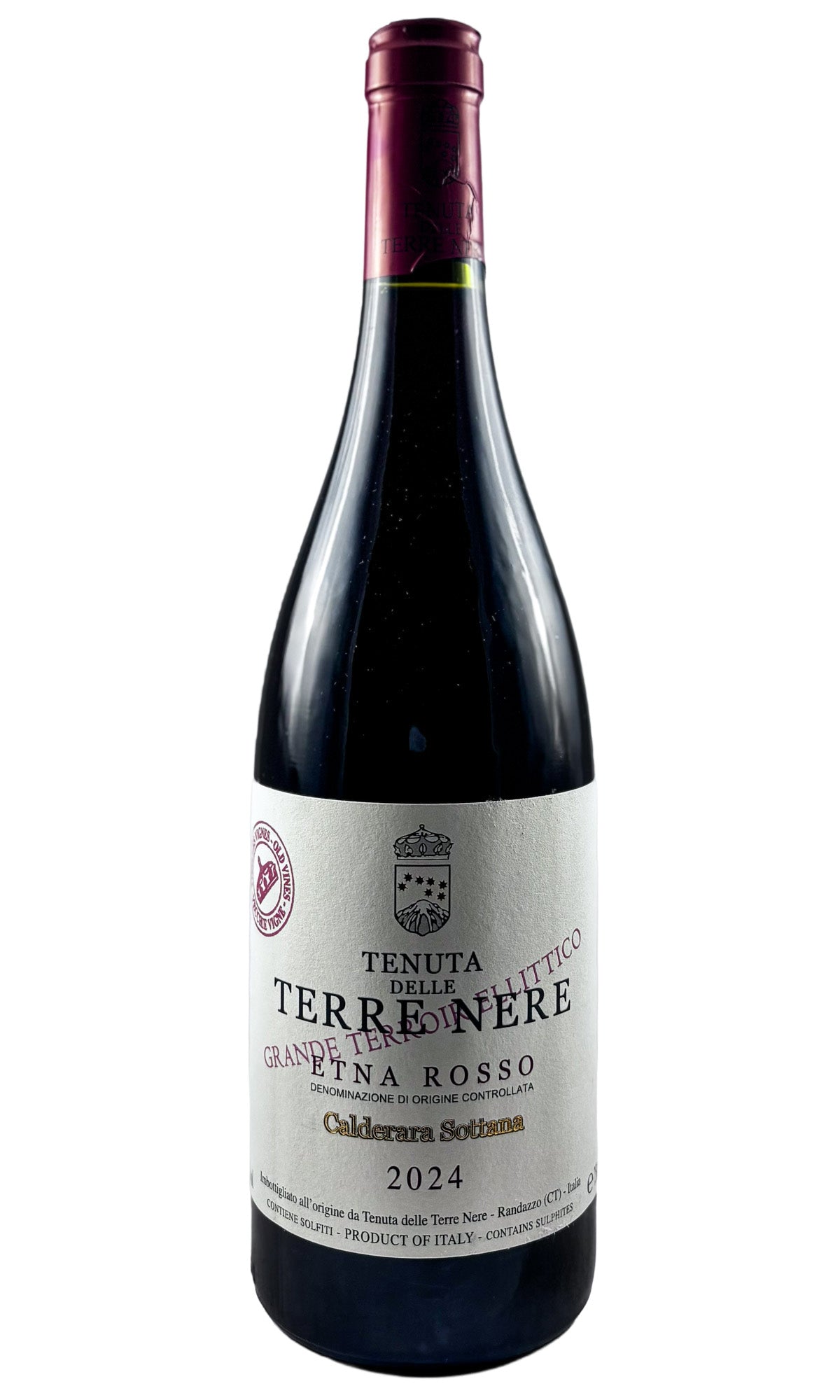 Bottle of Tenuta delle Terre Nere, Etna Rosso 'Calderara Sottana', 2024 - Red Wine - Flatiron Wines & Spirits - New York