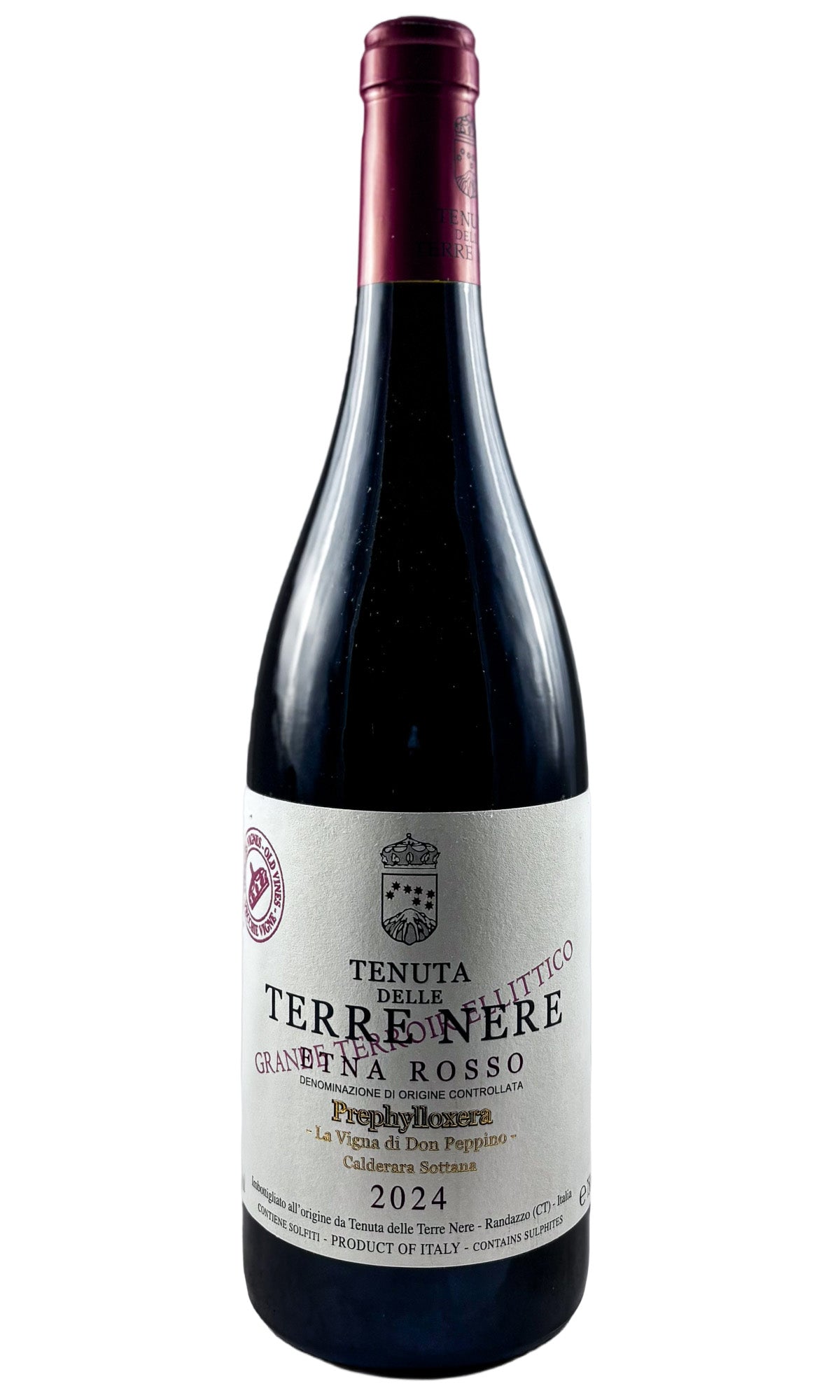 Bottle of Tenuta delle Terre Nere, Etna Rosso 'Prephylloxera', 2024 - Red Wine - Flatiron Wines & Spirits - New York