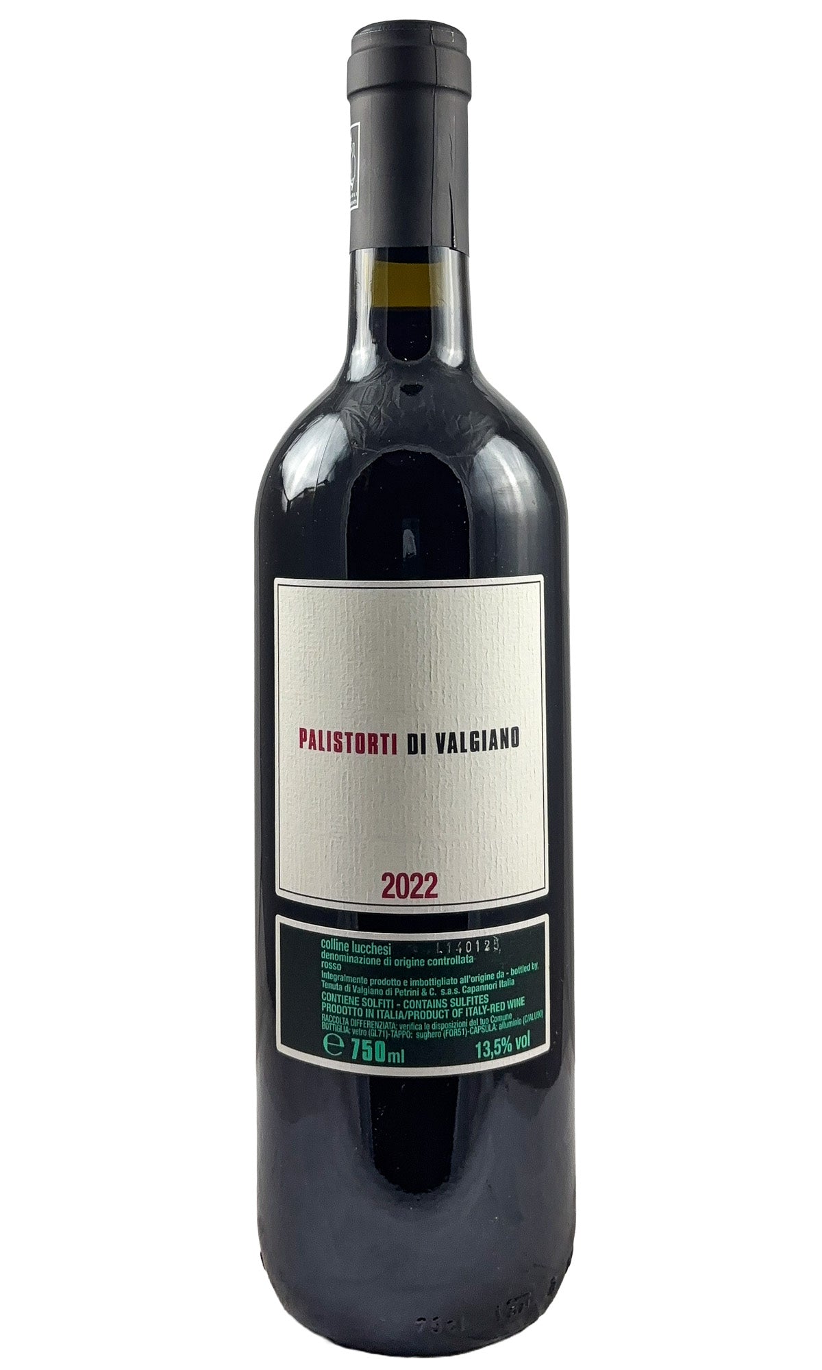 Bottle of Tenuta di Valgiano Palistorti di Valgiano, Colline Lucchesi, 2022 - Red Wine - Flatiron Wines & Spirits - New York