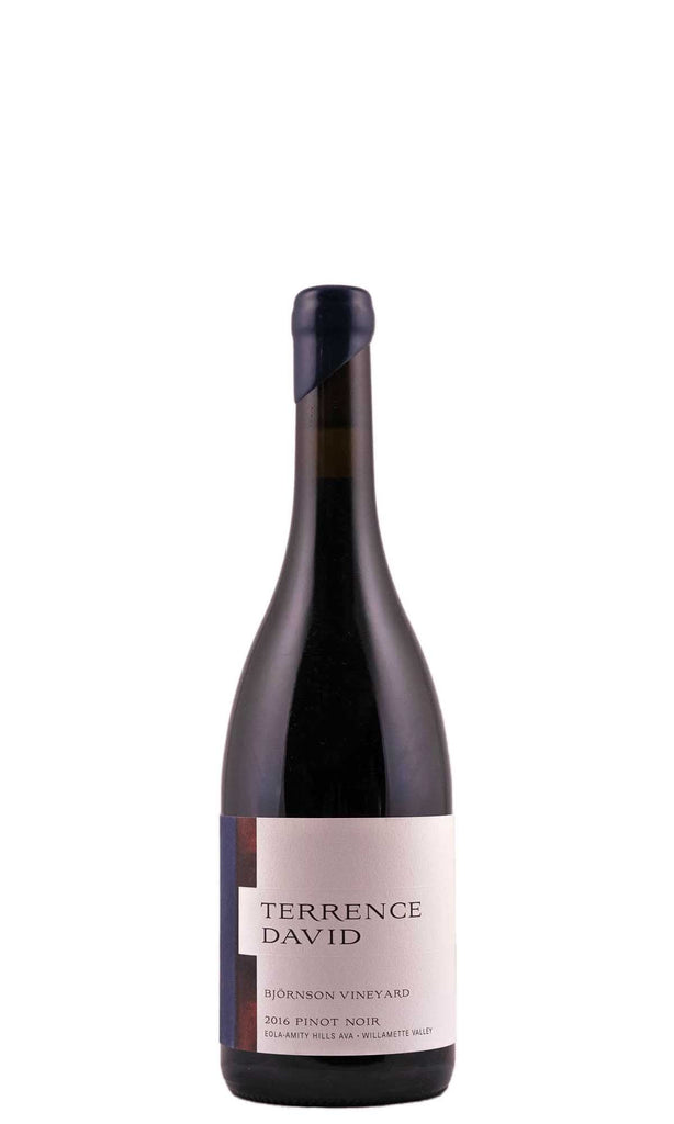 Bottle of Terrence David, Pinot Noir Bjornson Vineyard, 2016 - Red Wine - Flatiron Wines & Spirits - New York