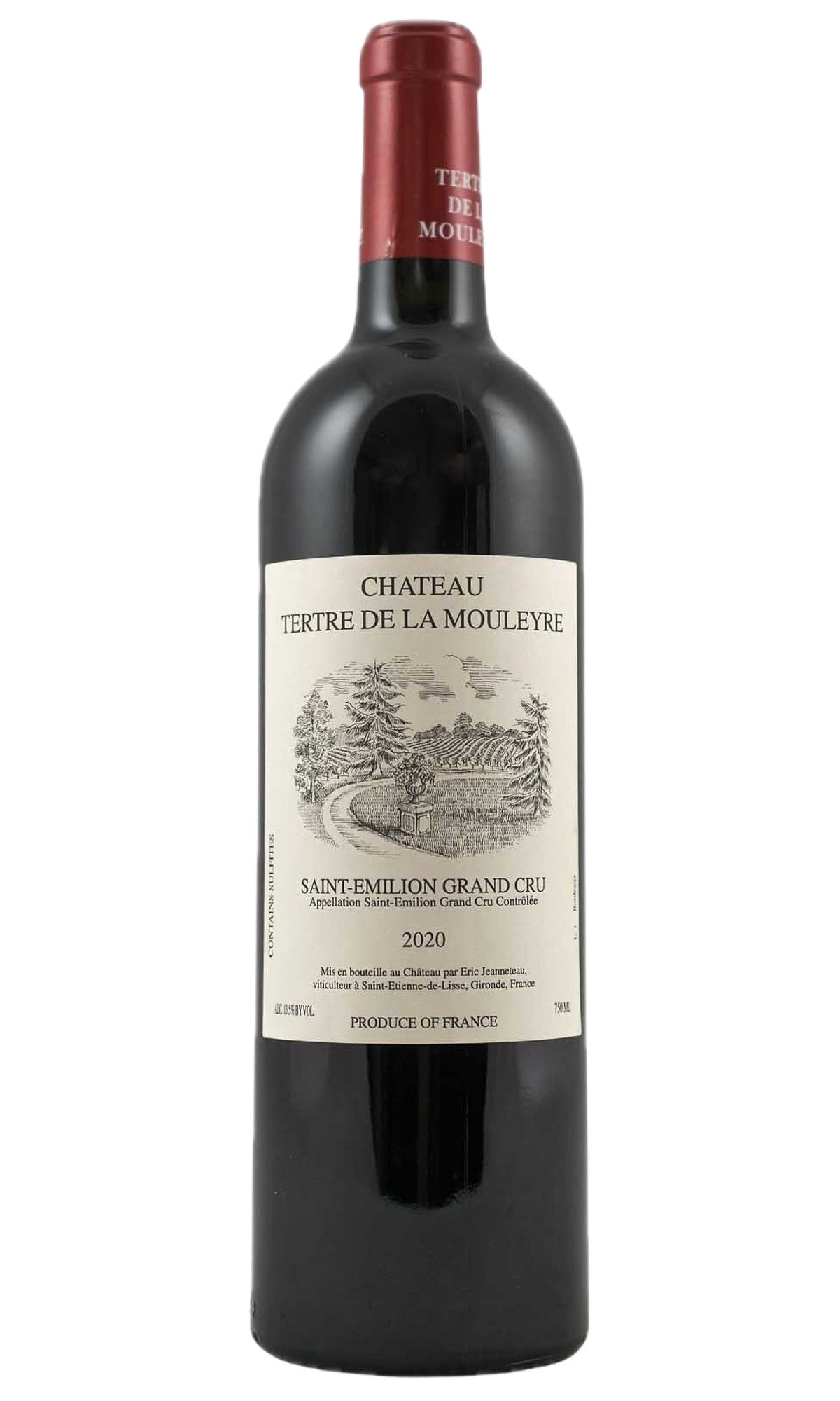Bottle of Tertre de la Mouleyre, Saint-Emilion Grand Cru, 2020 - Red Wine - Flatiron Wines & Spirits - New York