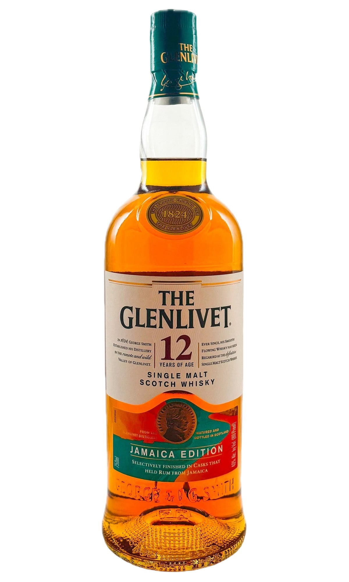 Bottle of The Glenlivet, 12 Year Old Single Malt Scotch Jamaica Edition - Spirit - Flatiron Wines & Spirits - New York