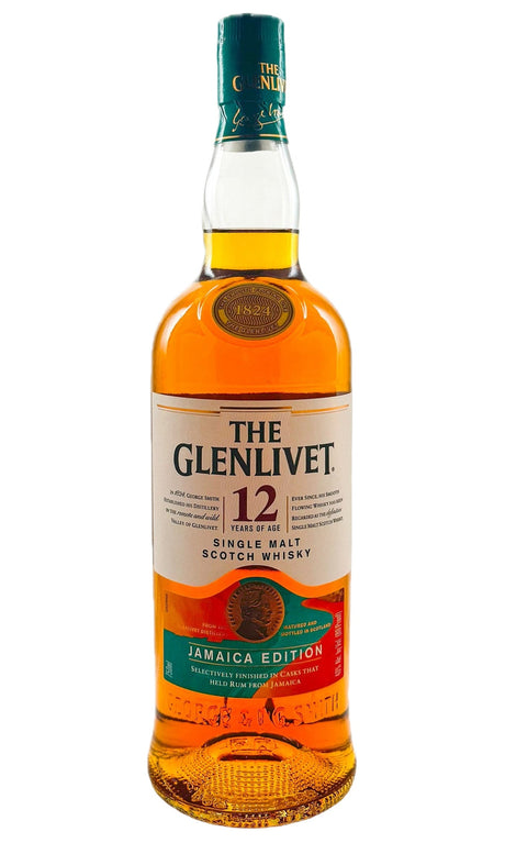 Bottle of The Glenlivet, 12 Year Old Single Malt Scotch Jamaica Edition - Spirit - Flatiron Wines & Spirits - New York