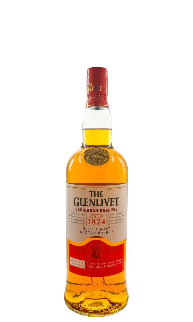 Bottle of The Glenlivet, Single Malt Scotch Caribbean Reserve - Spirit - Flatiron Wines & Spirits - New York