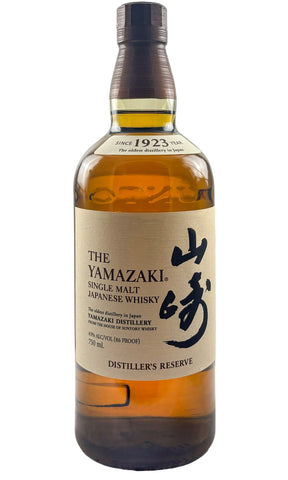 Bottle of The Yamazaki, Single Malt Japanese Whisky Distiller's Reserve', - Spirit - Flatiron Wines & Spirits - New York