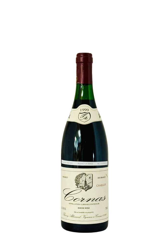 Bottle of Thierry Allemand, Cornas Chaillot, 1999 - Red Wine - Flatiron Wines & Spirits - New York