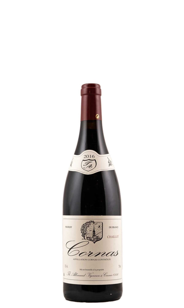 Bottle of Thierry Allemand, Cornas Chaillot, 2016 - Red Wine - Flatiron Wines & Spirits - New York