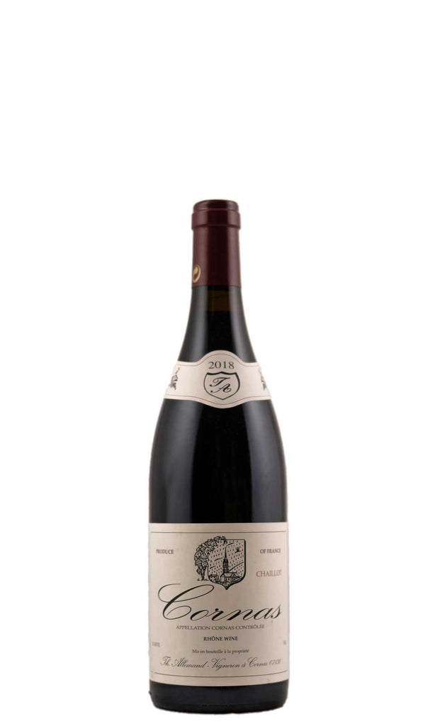 Bottle of Thierry Allemand, Cornas Chaillot, 2018 - Red Wine - Flatiron Wines & Spirits - New York