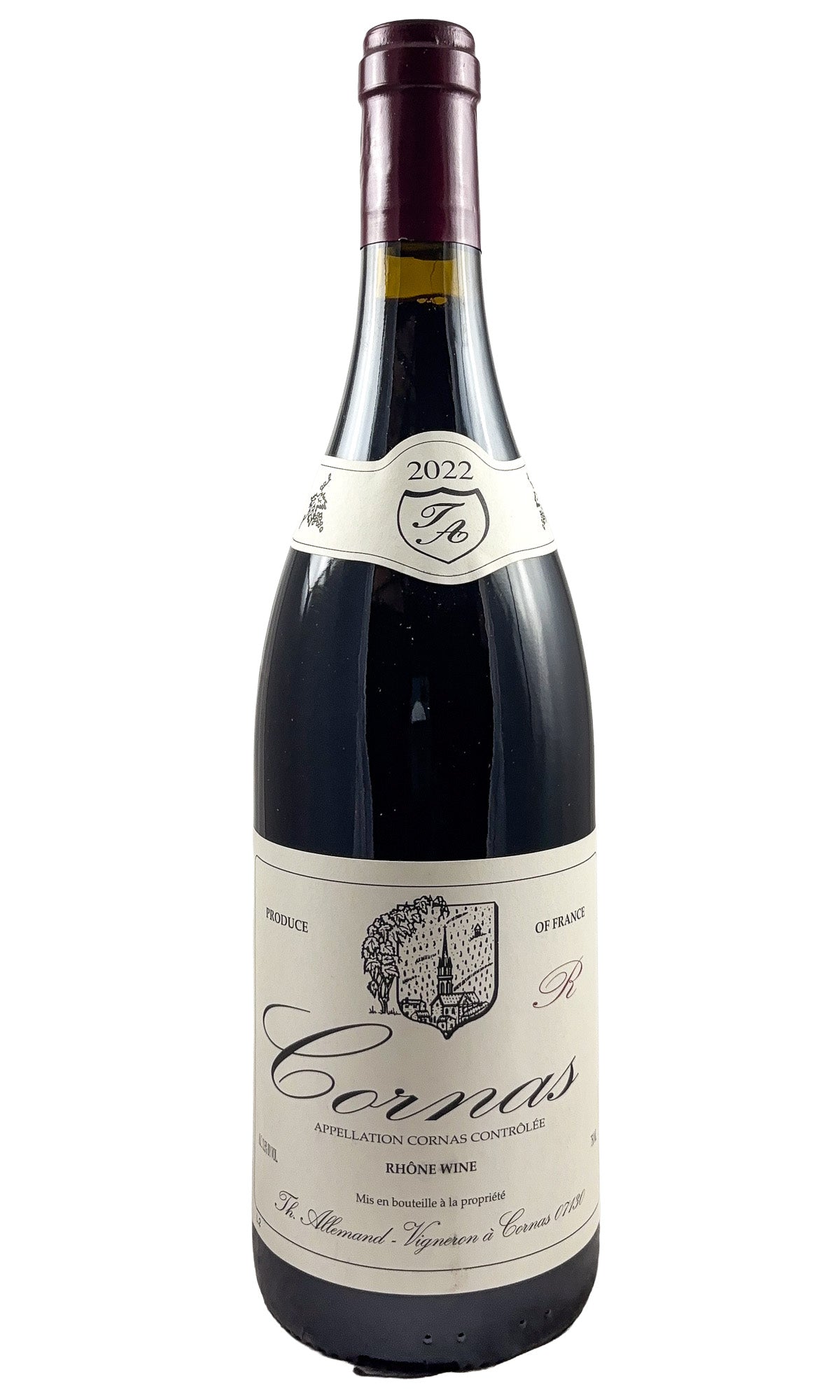 Bottle of Thierry Allemand, Cornas Reynard, 2022 [Non Discountable] - Red Wine - Flatiron Wines & Spirits - New York