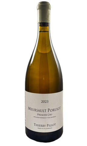 Bottle of Thierry Pillot, Meursault 1er Cru "Porusots", 2023 - White Wine - Flatiron Wines & Spirits - New York