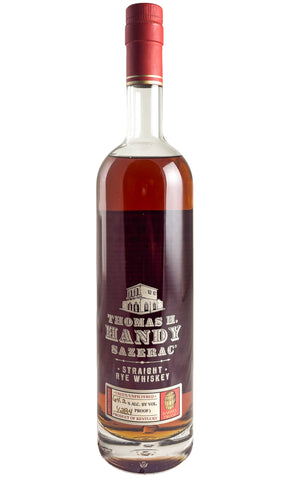 Bottle of Thomas H. Handy Sazerac, Straight Rye Whiskey Barrel Proof, 2014 - - Flatiron Wines & Spirits - New York