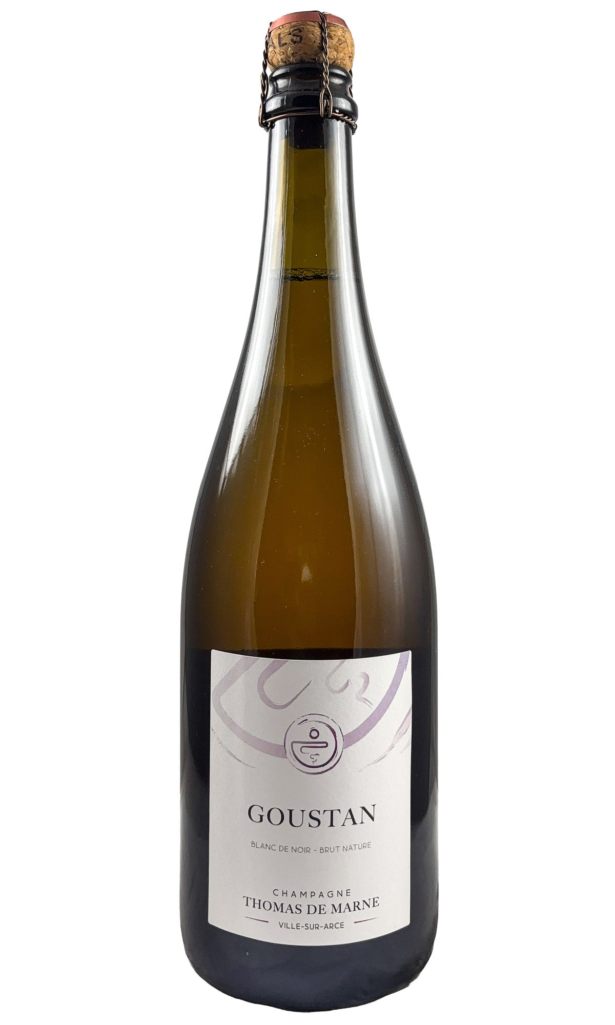 Bottle of Thomas de Marne, Champagne Goustan Blanc de Noirs Brut Nature [R22], NV - Sparkling Wine - Flatiron Wines & Spirits - New York