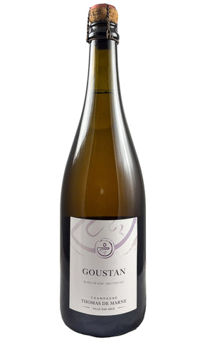 Bottle of Thomas de Marne, Champagne Goustan Blanc de Noirs Brut Nature [R22], NV - Sparkling Wine - Flatiron Wines & Spirits - New York