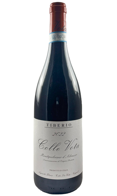 Bottle of Tiberio, Montepulciano d'Abruzzo Colle Vota, 2022 - Red Wine - Flatiron Wines & Spirits - New York