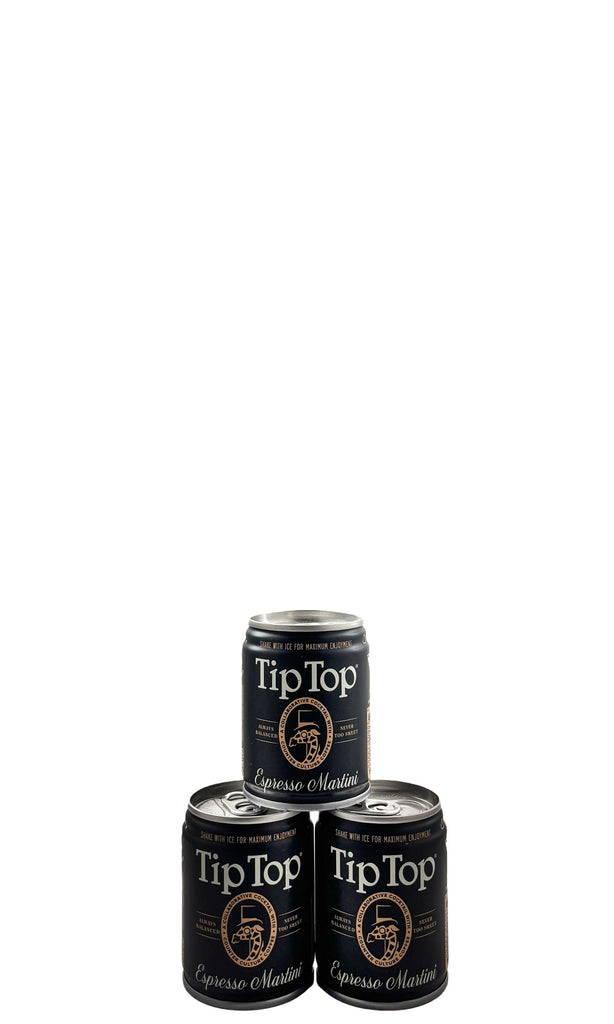 Bottle of Tip Top Cocktails, Ready-to-Drink Espresso Martini, (can) (100ml) - Spirit - Flatiron Wines & Spirits - New York