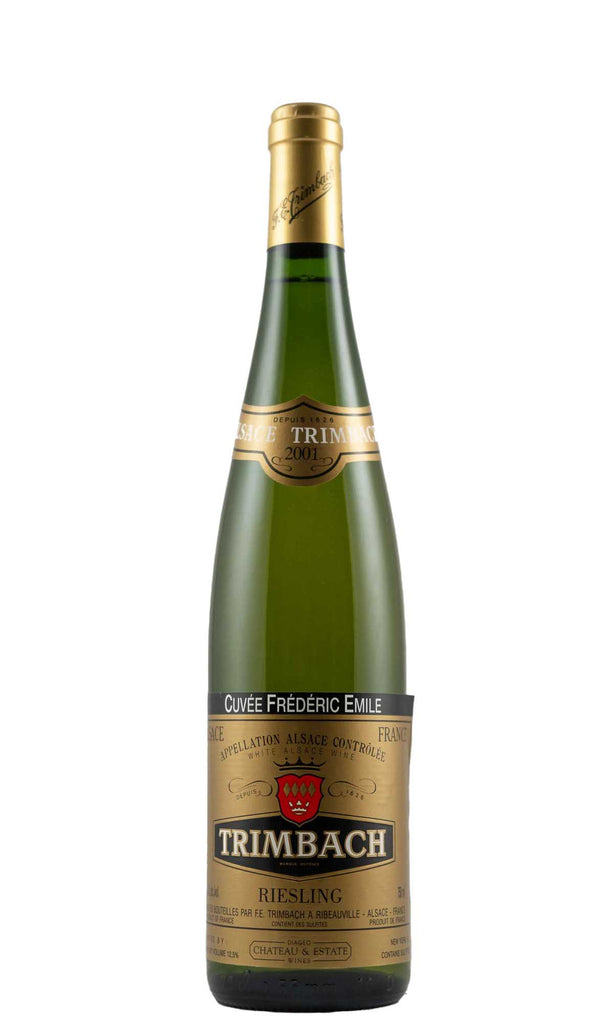 Bottle of Trimbach, Riesling Cuvee Frederic Emile, 2001 - White Wine - Flatiron Wines & Spirits - New York