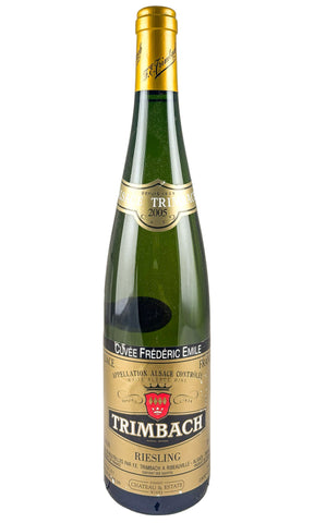 Bottle of Trimbach, Riesling Cuvée Frédéric Emile, 2005 - Red Wine - Flatiron Wines & Spirits - New York