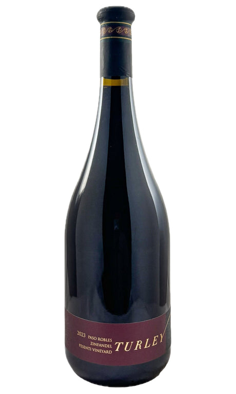 Bottle of Turley Wine Cellars, Zinfandel Pesenti Vineyard, 2023 - Red Wine - Flatiron Wines & Spirits - New York