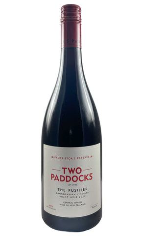 Bottle of Two Paddocks, Pinot Noir "The Fusilier", 2022 - Red Wine - Flatiron Wines & Spirits - New York