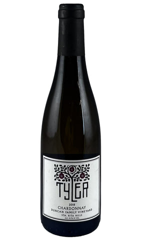 Bottle of Tyler Winery, Chardonnay Santa Rita Hills Duncan Family Vineyard, 2018 (375ml) - White Wine - Flatiron Wines & Spirits - New York