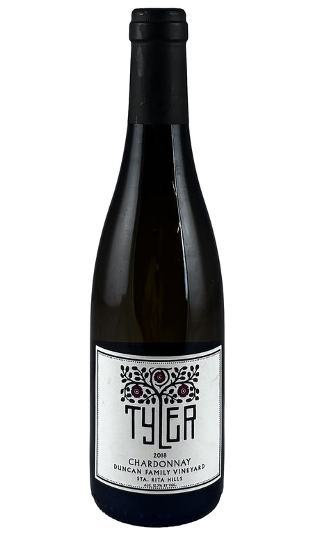Bottle of Tyler Winery, Chardonnay Santa Rita Hills Duncan Family Vineyard, 2018 (375ml) - White Wine - Flatiron Wines & Spirits - New York