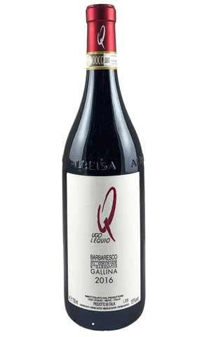 Bottle of Ugo Lequio, Barbaresco Gallina, 2016 - Red Wine - Flatiron Wines & Spirits - New York
