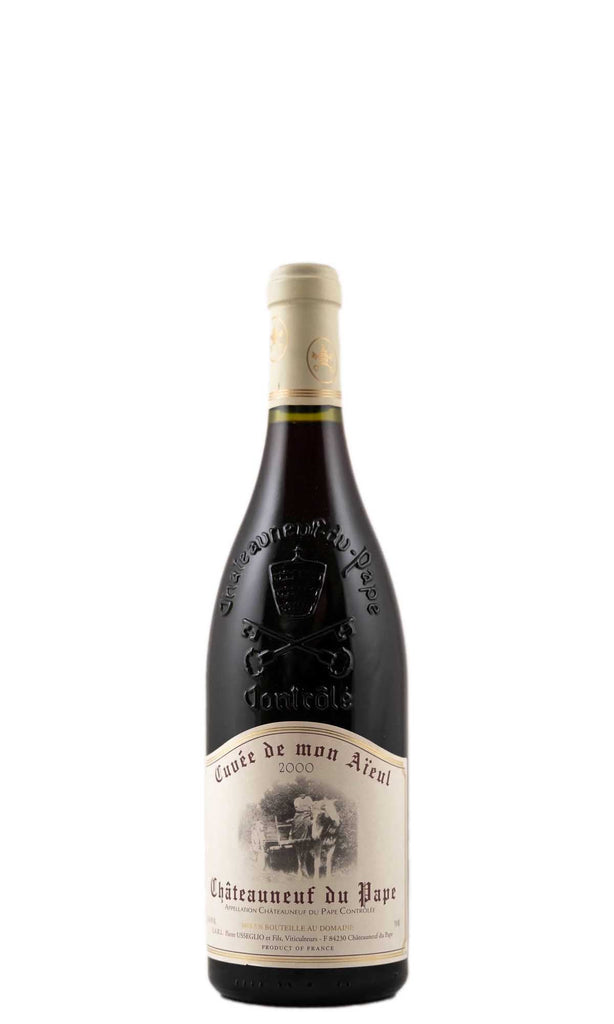 Bottle of Usseglio, Chateauneuf-du-Pape "Mon Aieul", 2000 - Red Wine - Flatiron Wines & Spirits - New York