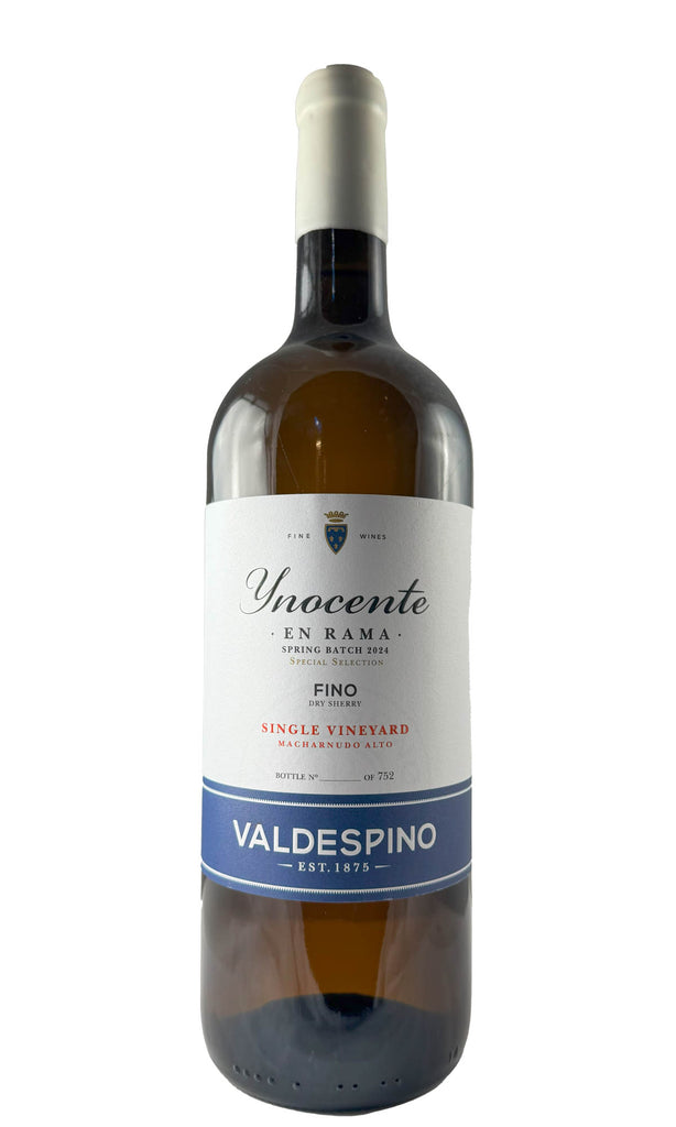 Bottle of Valdespino, Fino Sherry Inocente En Rama [Saca 2024], NV (1.5L) - Dessert Wine - Flatiron Wines & Spirits - New York