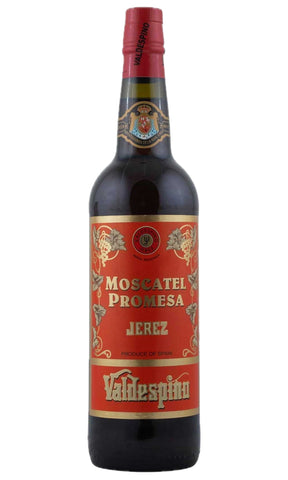 Bottle of Valdespino, Moscatel Sherry "Promesa", NV - Fortified Wine - Flatiron Wines & Spirits - New York