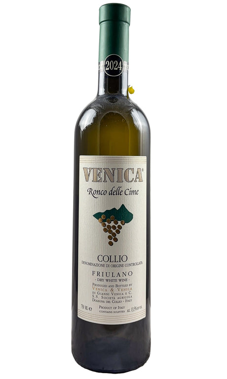 Bottle of Venica & Venica, Collio Friulano Ronco delle Cime, 2024 - White Wine - Flatiron Wines & Spirits - New York