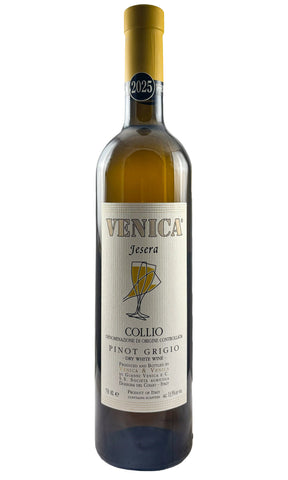Bottle of Venica & Venica, Pinot Grigio Jesera, 2025 - White Wine - Flatiron Wines & Spirits - New York