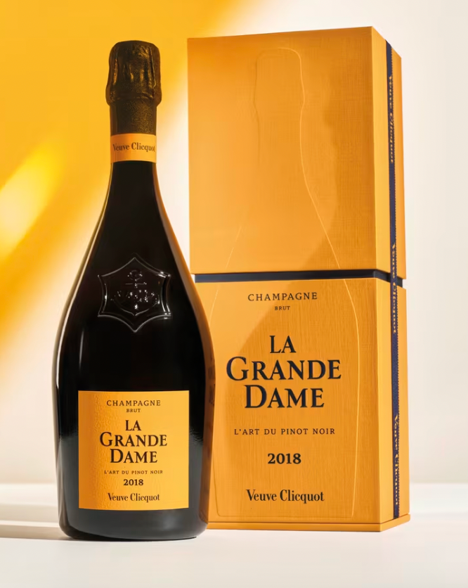 Bottle of Veuve Clicquot, Champagne Brut 'La Grande Dame', 2018 - Sparkling Wine - Flatiron Wines & Spirits - New York