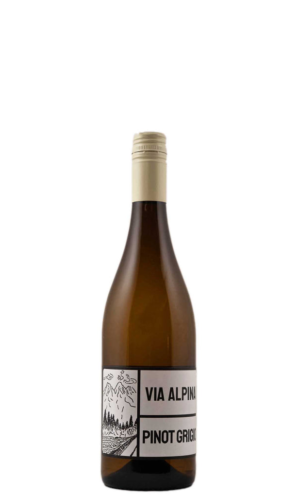 Bottle of Via Alpina, Pinot Grigio, 2023 - White Wine - Flatiron Wines & Spirits - New York