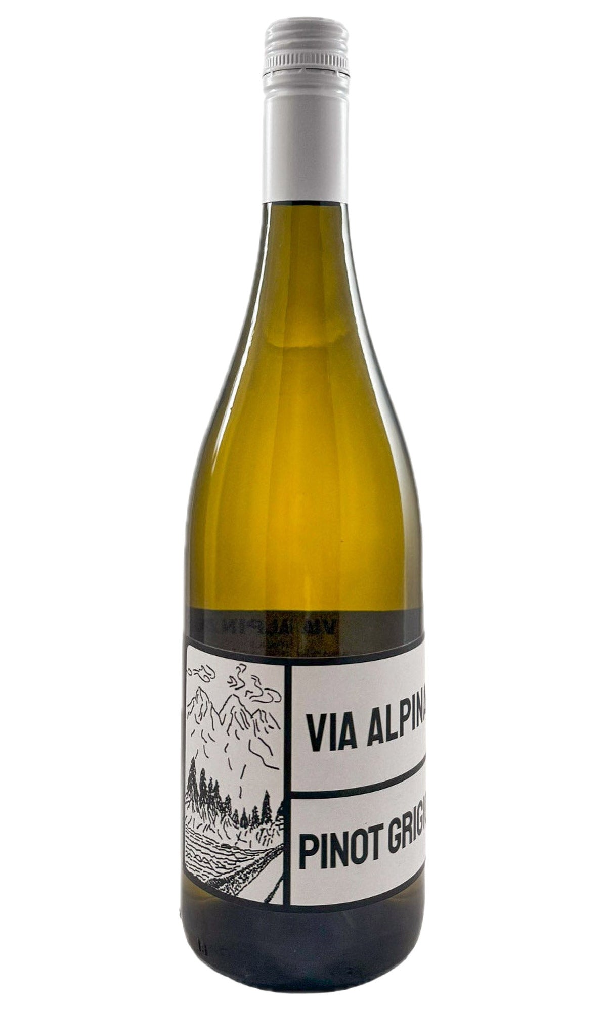 Bottle of Via Alpina, Pinot Grigio, 2024 - White Wine - Flatiron Wines & Spirits - New York