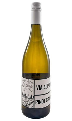 Bottle of Via Alpina, Pinot Grigio, 2024 - White Wine - Flatiron Wines & Spirits - New York