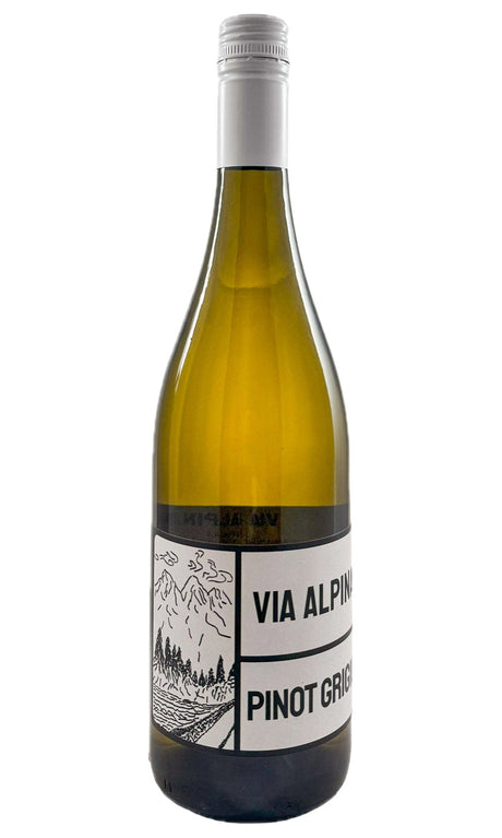 Bottle of Via Alpina, Pinot Grigio, 2024 - White Wine - Flatiron Wines & Spirits - New York