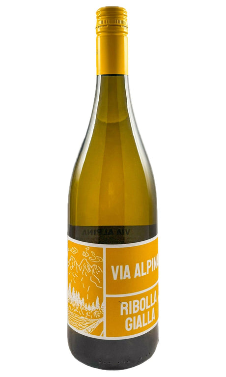 Bottle of Via Alpina, Ribolla Gialla, 2024 - White Wine - Flatiron Wines & Spirits - New York