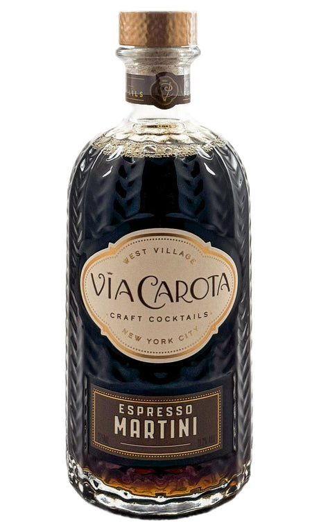 Bottle of Via Carota Ready-to-Drink Cocktails, Espresso Martini, NV (375ml) - Spirit - Flatiron Wines & Spirits - New York