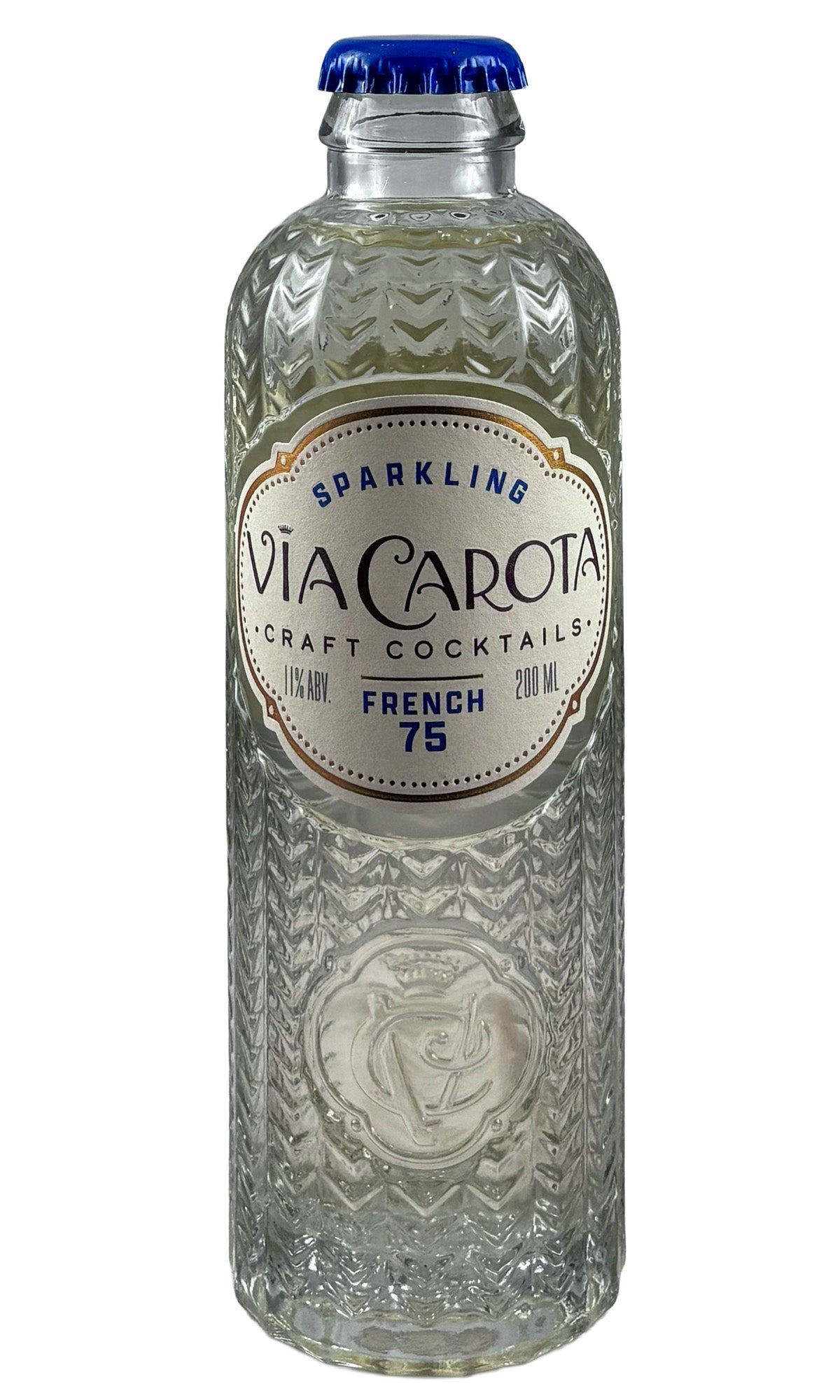 Bottle of Via Carota Ready-to-Drink Cocktails, French 75, NV (200ml) - - Flatiron Wines & Spirits - New York