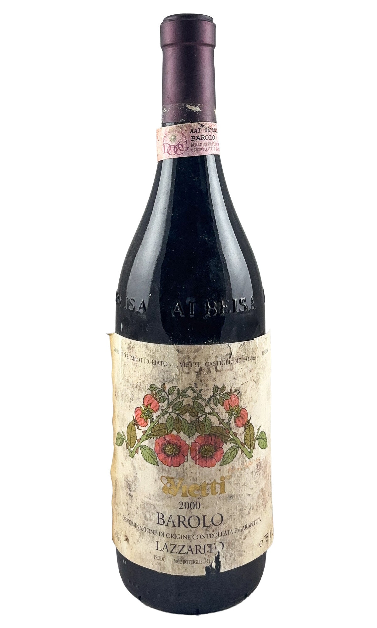 Bottle of Vietti, Barolo Lazzarito, 2000 - Red Wine - Flatiron Wines & Spirits - New York