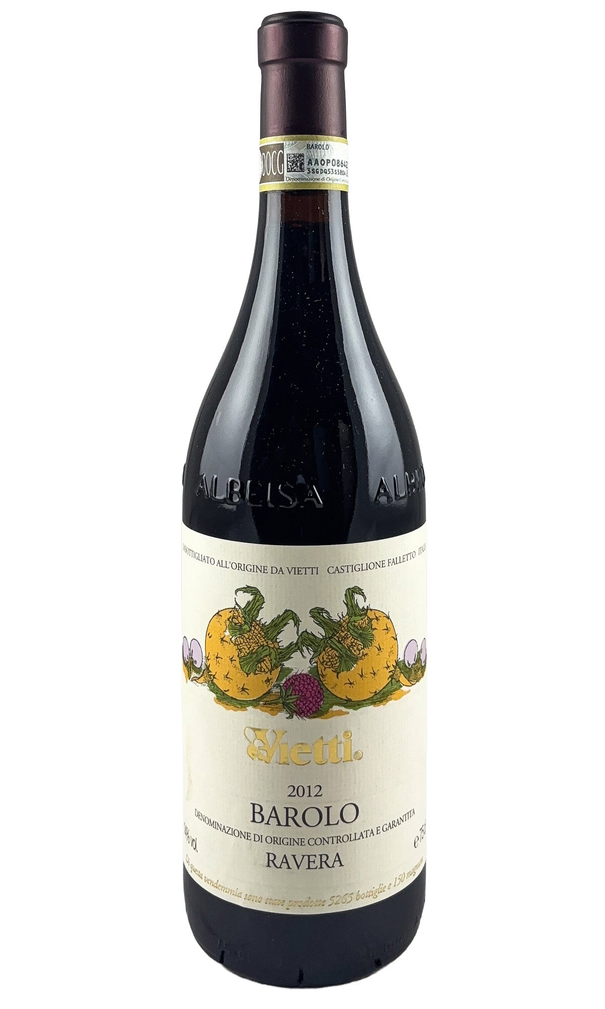 Bottle of Vietti, Barolo Ravera, 2012 - Red Wine - Flatiron Wines & Spirits - New York