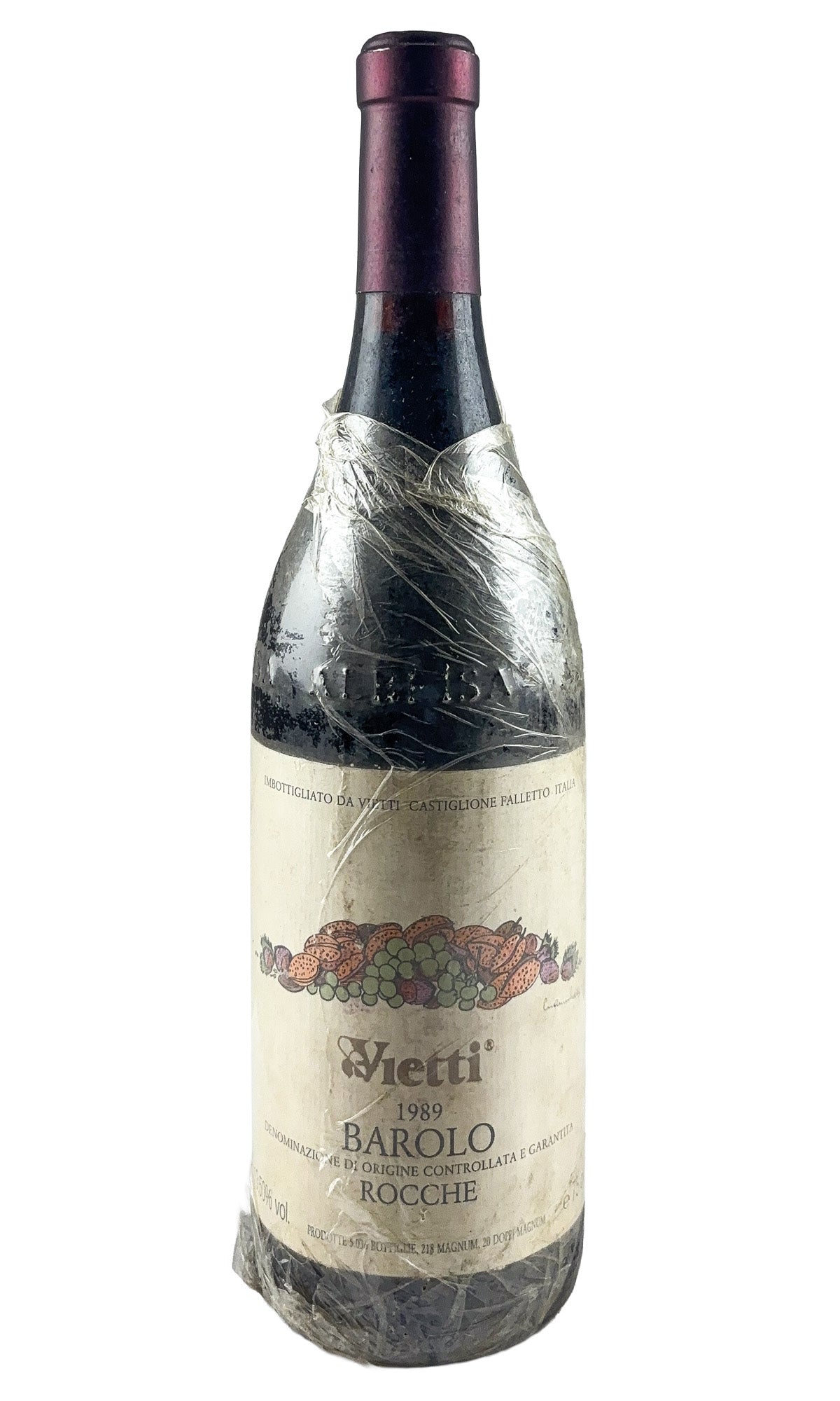 Bottle of Vietti, Barolo Rocche di Castiglione, 1989 - Red Wine - Flatiron Wines & Spirits - New York