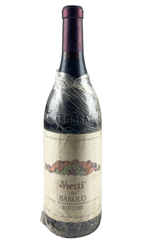 Bottle of Vietti, Barolo Rocche di Castiglione, 1989 - Red Wine - Flatiron Wines & Spirits - New York