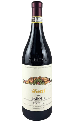Bottle of Vietti, Barolo Rocche di Castiglione, 2008 - Red Wine - Flatiron Wines & Spirits - New York